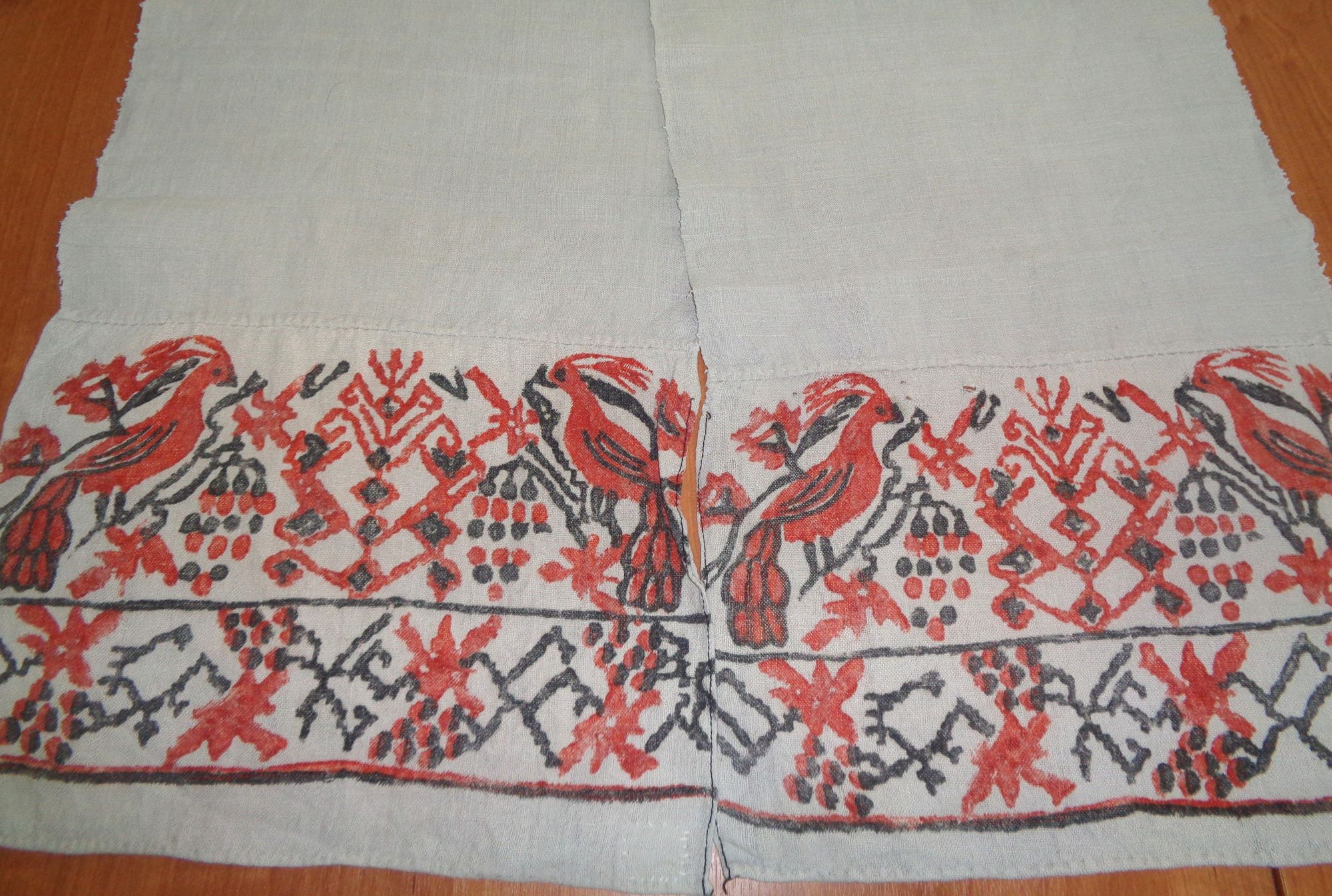 Старинные полотенца древней Руси