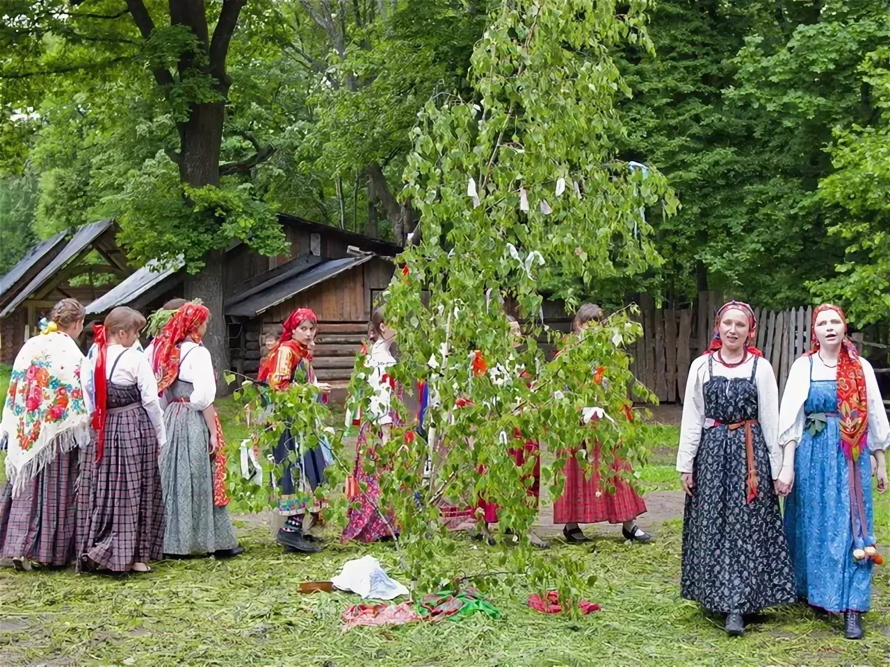 Фольклорный фестиваль зелёные святки