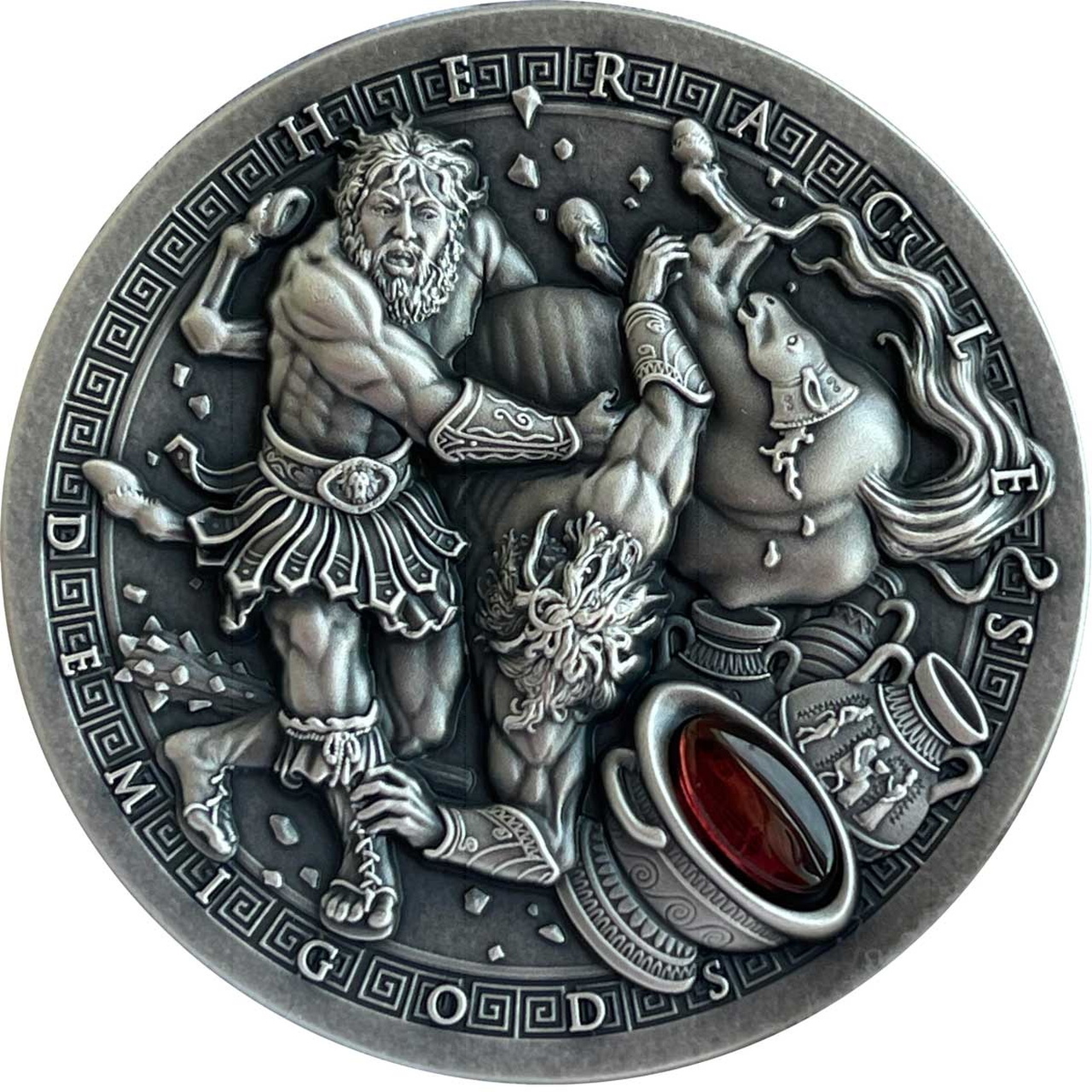 niue moneta 2 dollara gerakl revers