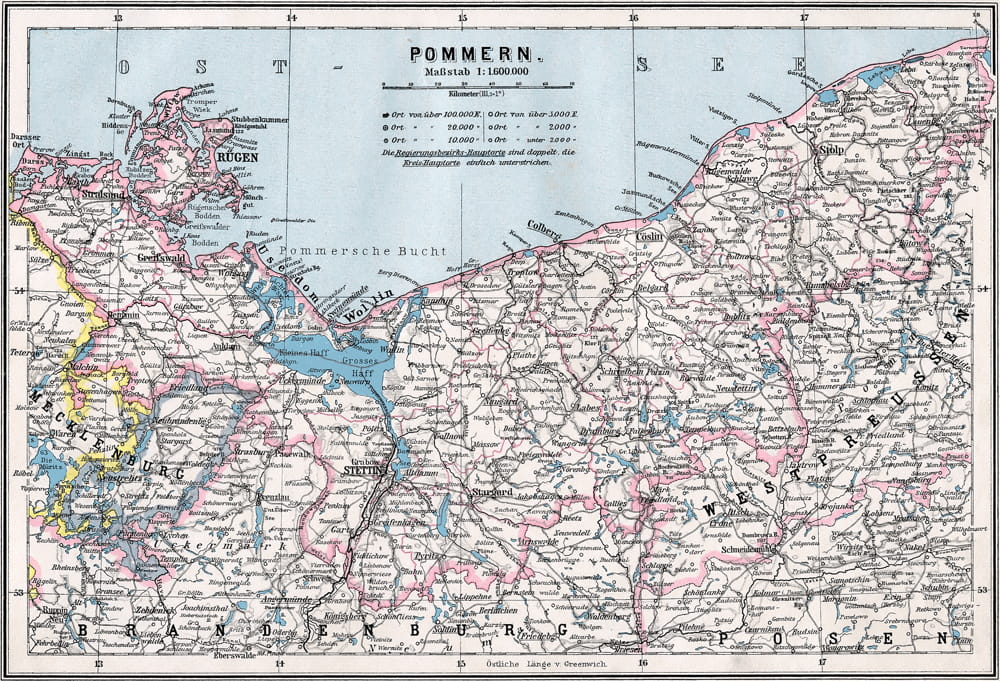 provinz pommern 1905