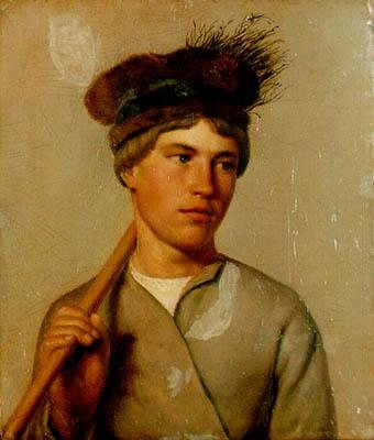 alexey tyranov boy with broom 1820