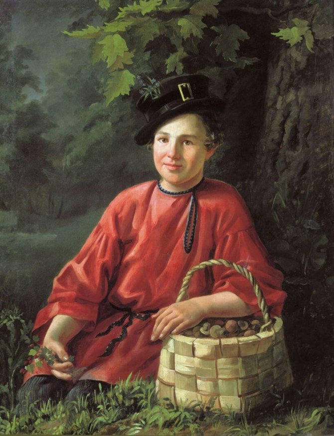 khrutsky portrait of a boy