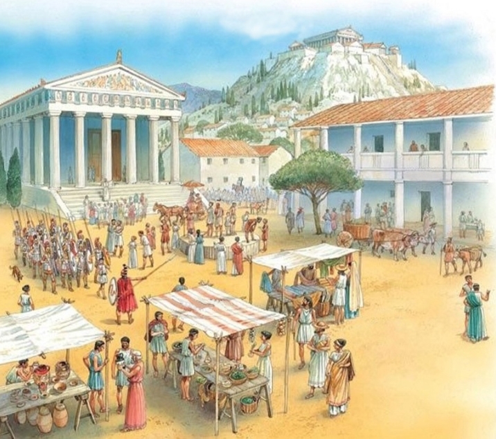 Торговля в афинах