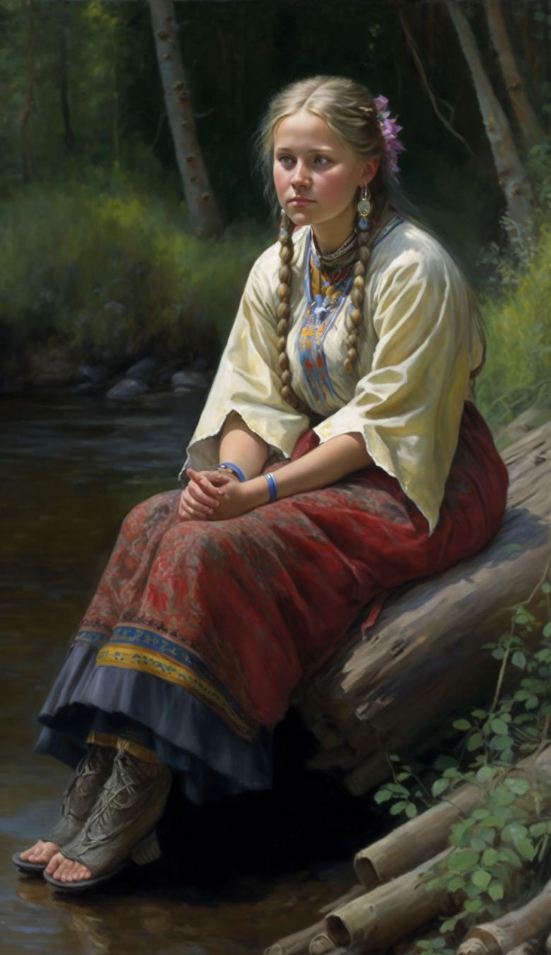 1677416732 russian folk clothes forest