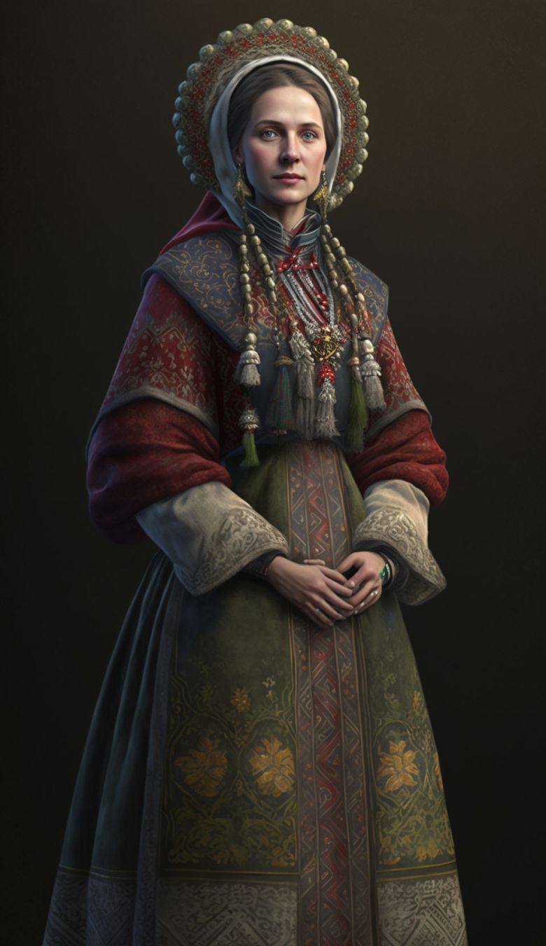 1677416764 russian folk clothes woman 